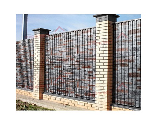 Профнастил С21-1000-0.5 ECOSTEEL Кварцевый Сланец Профнастил С21-1000-0.5 ECOSTEEL Кварцевый Сланец