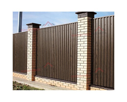 Профнастил C21-1000-0.5 ECOSTEEL_MA МореныйДуб