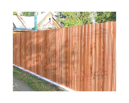 Профнастил С8-1150-0.45 ECOSTEEL_T Кедр