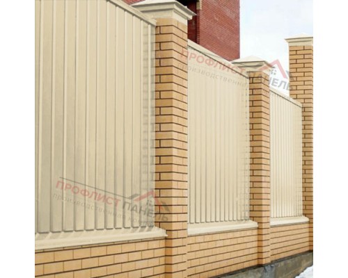 Профнастил С10-1160-0.5 RAL1015 Norman