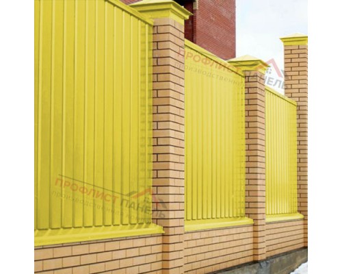 Профнастил С10-1160-0.5 RAL1018 Norman