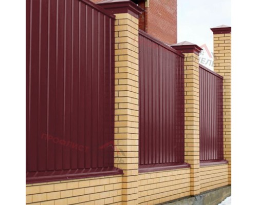 Профнастил С10-1160-0.5 RAL3005 Viking E