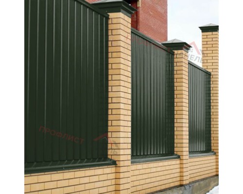Профнастил С10-1160-0.5 RAL6007 Viking E