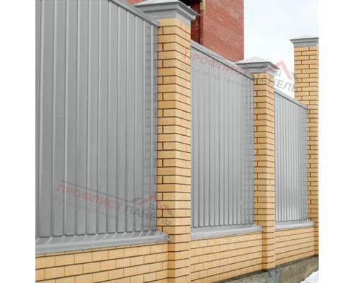 Профнастил С10-1160-0.5 RAL9006 Norman