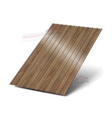 Профнастил С10-1160-0.5 Античный дуб ECOSTEEL