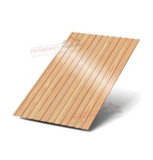 Профнастил С10-1160-0.45 Лиственница ECOSTEEL