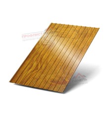 Профнастил С10-1160-0.5 ЗолотойДуб ECOSTEEL_T