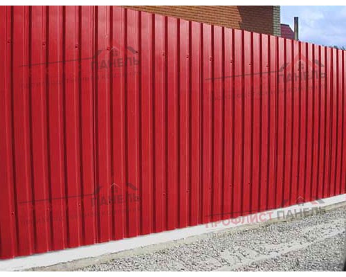 Профлист С17-1163-0.5 RAL3020 Norman
