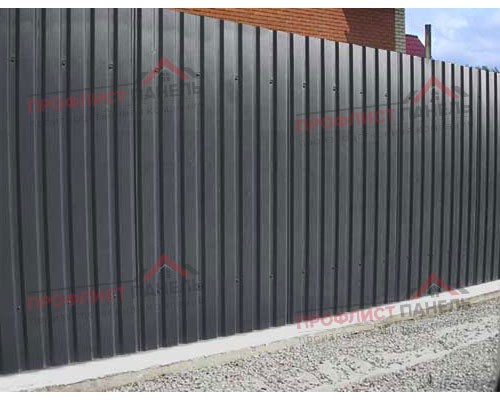 Профлист С17-1163-0.5 RAL7024 Norman
