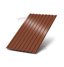 Профлист С17-1163-0.5 RAL8004 Norman