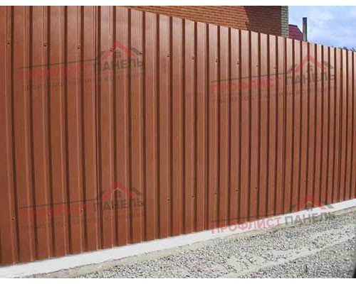 Профлист С17-1163-0.5 RAL8004 Norman