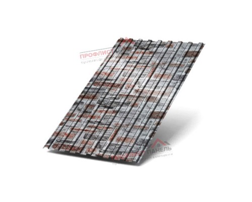 Профлист С17-1163-0.5 Кварцевый сланец ECOSTEEL Профлист С17-1163-0.5 Кварцевый сланец ECOSTEEL