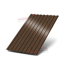 Профлист С17-1163-0.5 МореныйДуб ECOSTEEL