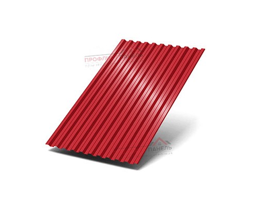 Профнастил C21-1000-0.5 NormanMP RAL3020 Профнастил C21-1000-0.5 NormanMP RAL3020