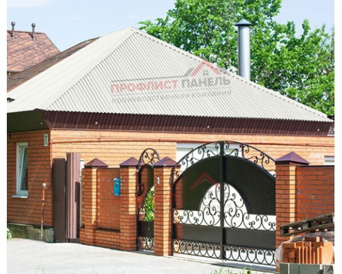 Профнастил C21-1000-0.4 Полиэстер RAL9003