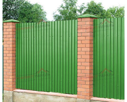 Профнастил C21-1000-0.5 NormanMP RAL6018