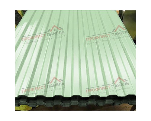 Профилированный лист C21х1000-0.5 Norman RAL6019 Профилированный лист C21х1000-0.5 Norman RAL6019