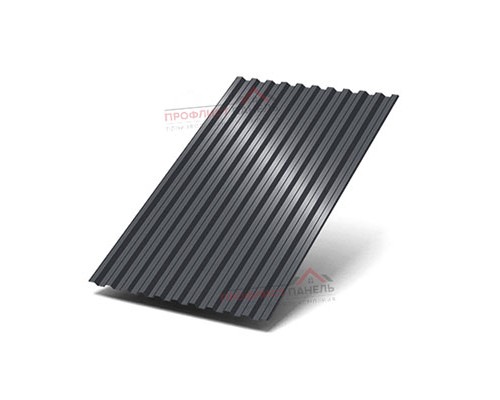 Профнастил C21-1000-0.45 VikingMP RAL7024 Профнастил C21-1000-0.45 VikingMP RAL7024