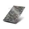 Профилированный лист C21х1000-0.5 ECOSTEEL БелыйКамень
