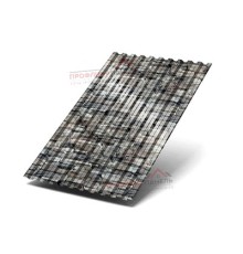 Профнастил С21-1000-0.5 ECOSTEEL БелыйКамень
