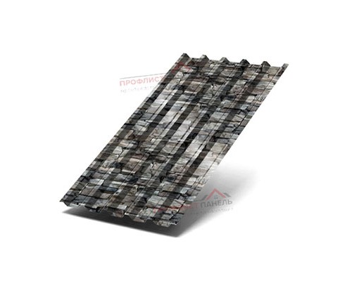 Профнастил С44-1000-0.5 ECOSTEEL БелыйКамень Профнастил С44-1000-0.5 ECOSTEEL БелыйКамень