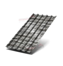 Профнастил С44-1000-0.5 ECOSTEEL Белый Плитняк