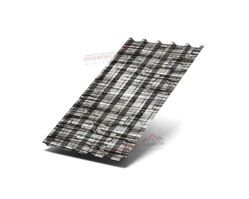 Профнастил С44-1000-0.5 ECOSTEEL Белый Плитняк Профнастил С44-1000-0.5 ECOSTEEL Белый Плитняк