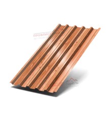 Профнастил С44-1000-0.5 ECOSTEEL_T Кедр