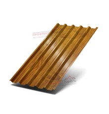 Профнастил С44-1000-0.5 ECOSTEEL_T Золотой Дуб