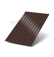 Профилированный лист С8х1150-0.4 Полиэстер RAL8017