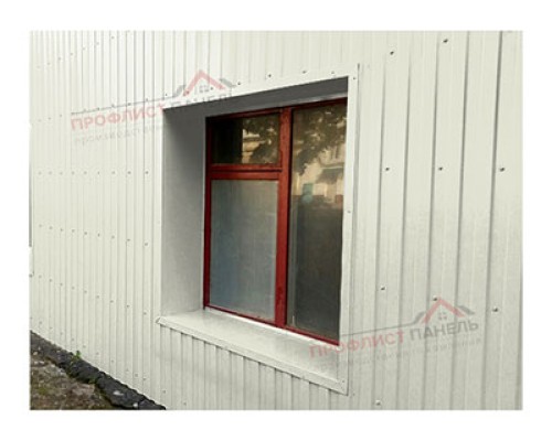 Профилированный лист С8х1150-0.5 Пластизол-03 RAL9003