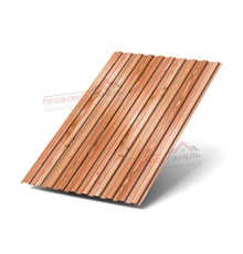 Профнастил С8-1150-0.5 ECOSTEEL_T Кедр