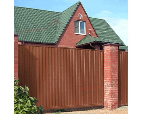 Профлист СС10-1160-0.5 RAL8004 Norman