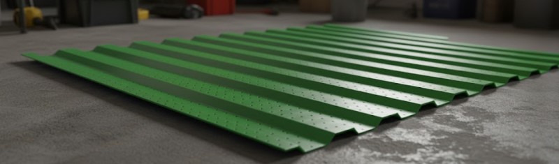 Перфорированный профлист Т-8 декоративный