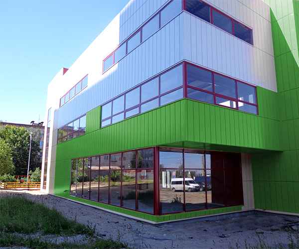 Профилированная панель, цвет графит