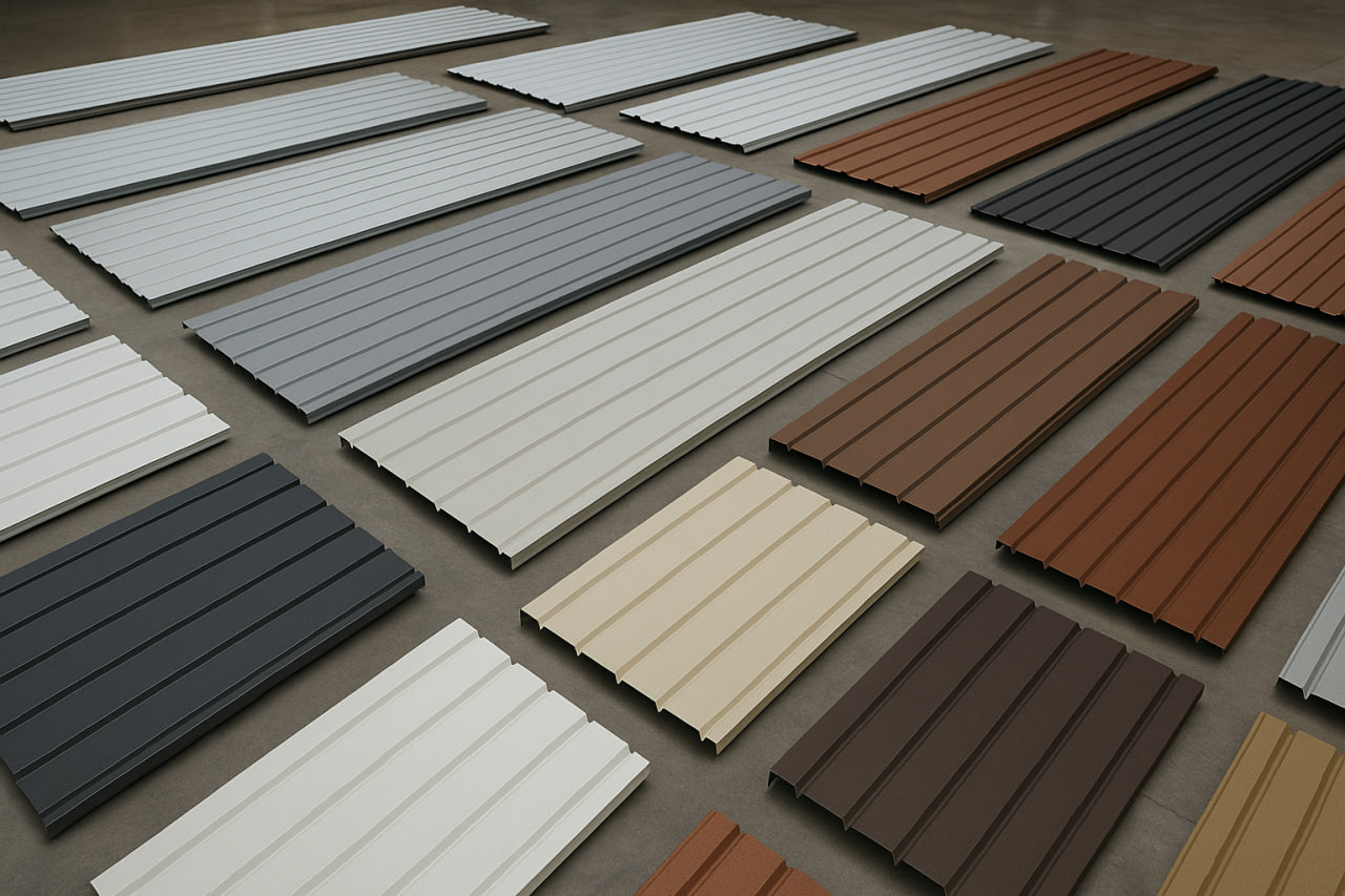 Линеарные панели на объекте