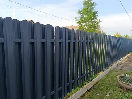 Металлические ламели на каркасе