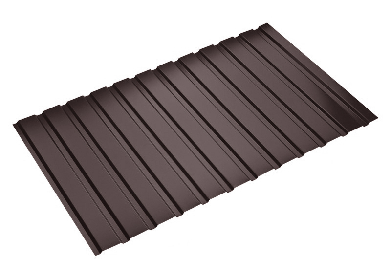 Стеновой профнастил МП10 для фасадов и перегородок