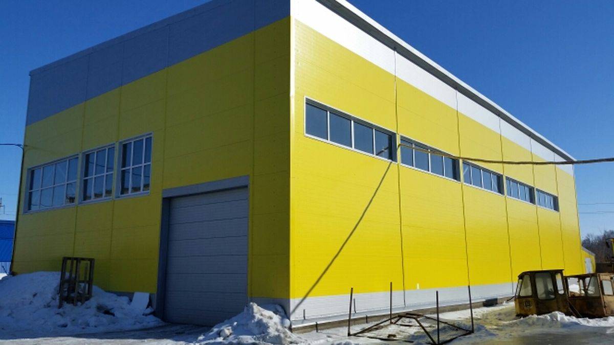 Внутренние перегородки из сэндвич-панелей 175 мм